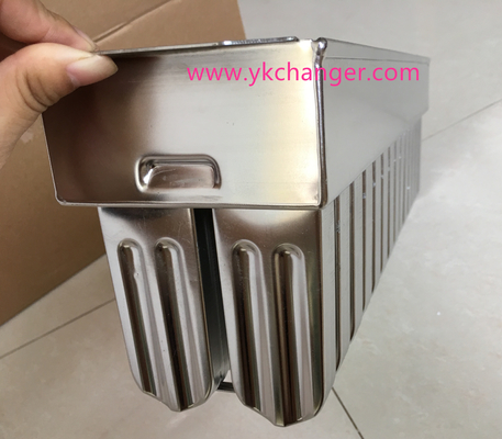 شراء قوالب الآيس كريم من الفولاذ المقاوم للصدأ قوالب حلوى الثلج 2X14 28mold 63ml نوع brida ataforma مع حامل عصا عادية online manufacture