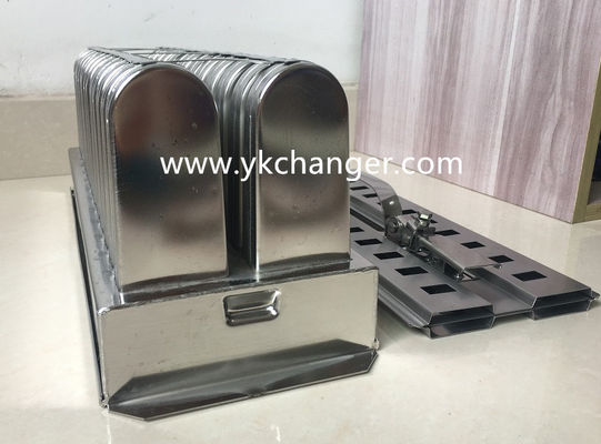 شراء أشكال الآيس كريم من الفولاذ المقاوم للصدأ للاستخدام التجاري 2x13 108ml 26 عصى مع مخرج عالية الجودة online manufacture
