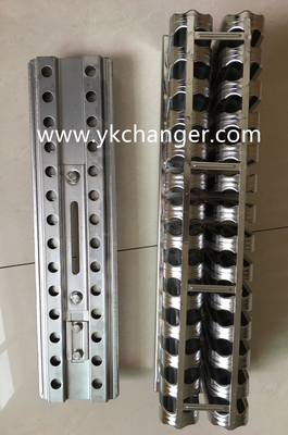 القوالب الثلجية من الفولاذ المقاوم للصدأ القوالب الثلجية من الفولاذ المقاوم للصدأ 2X14 28mold 63ml نوع brida ataforma مع حامل عصا عادي