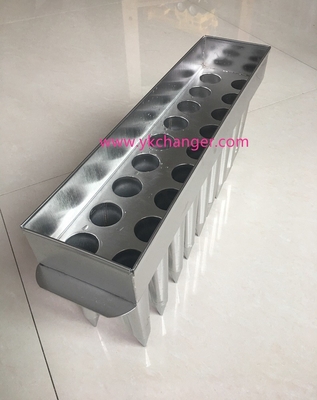 طلاءات المثلجات المعدنية كلفي الحلوى طلاءات الحلوى الثلجية مجموعة 2x9 18جوفات 76ml مع عصا مستخرجة عالية الجودة