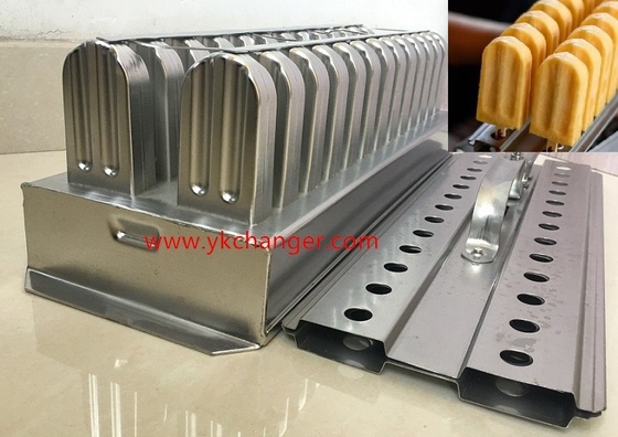 قوالب مصاصات صغيرة، قوالب آيس كريم، خالية من مادة BPA، قوالب مصاصات صغيرة، قوالب مصاصات صغيرة 45 مل، قوالب آيس لولي مع حامل عصا